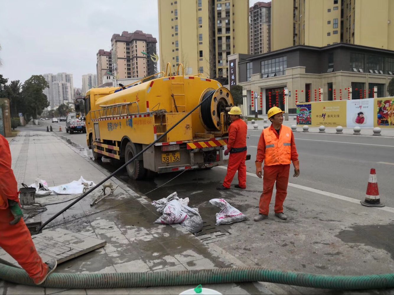 易门排污管道清淤-管道清洗