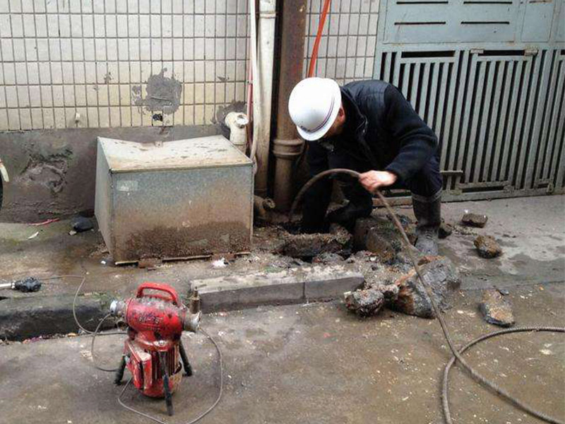 易门疏通下水道-洗菜池疏通